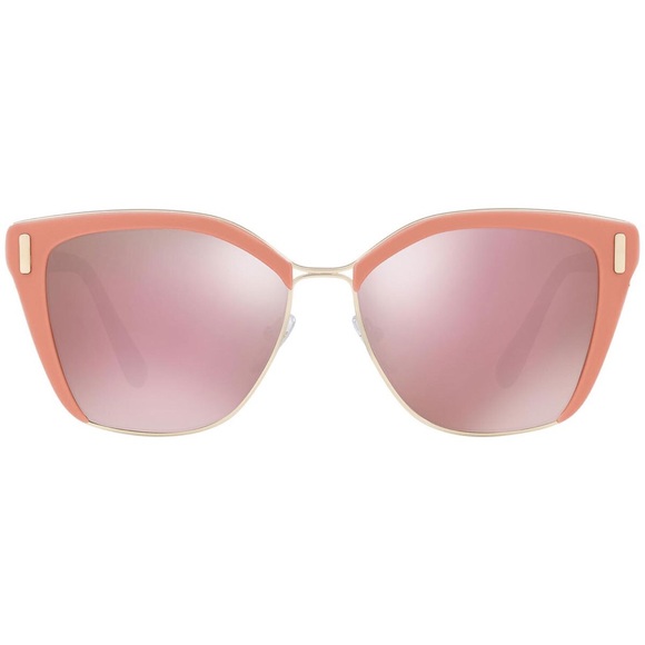 PRADA Gradient Geometric Sunglasses in Peachy Pink - Picture 2 of 4